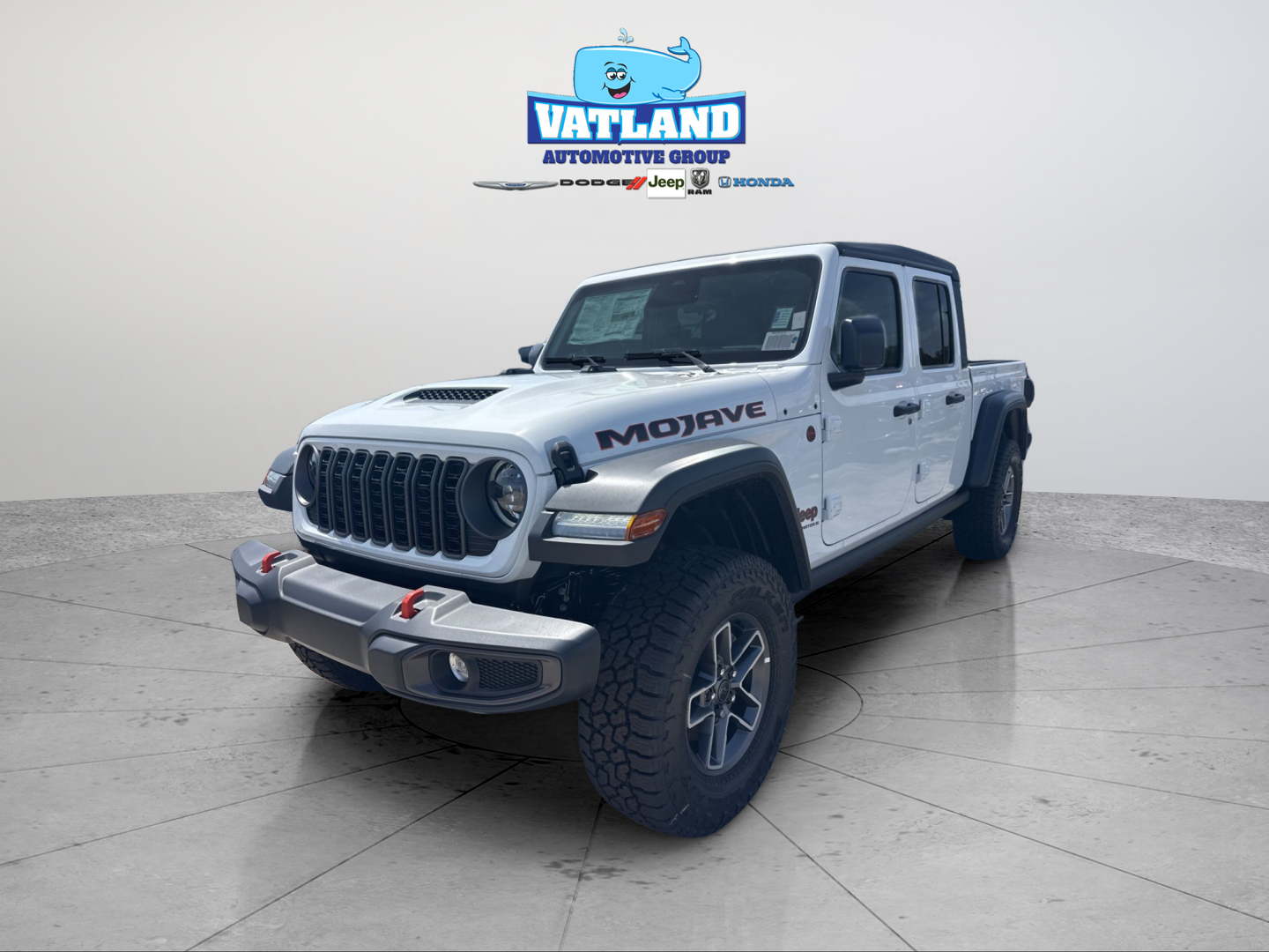 New 2026 Bright White Clear-Coat Exterior Paint Jeep Mojave image 1