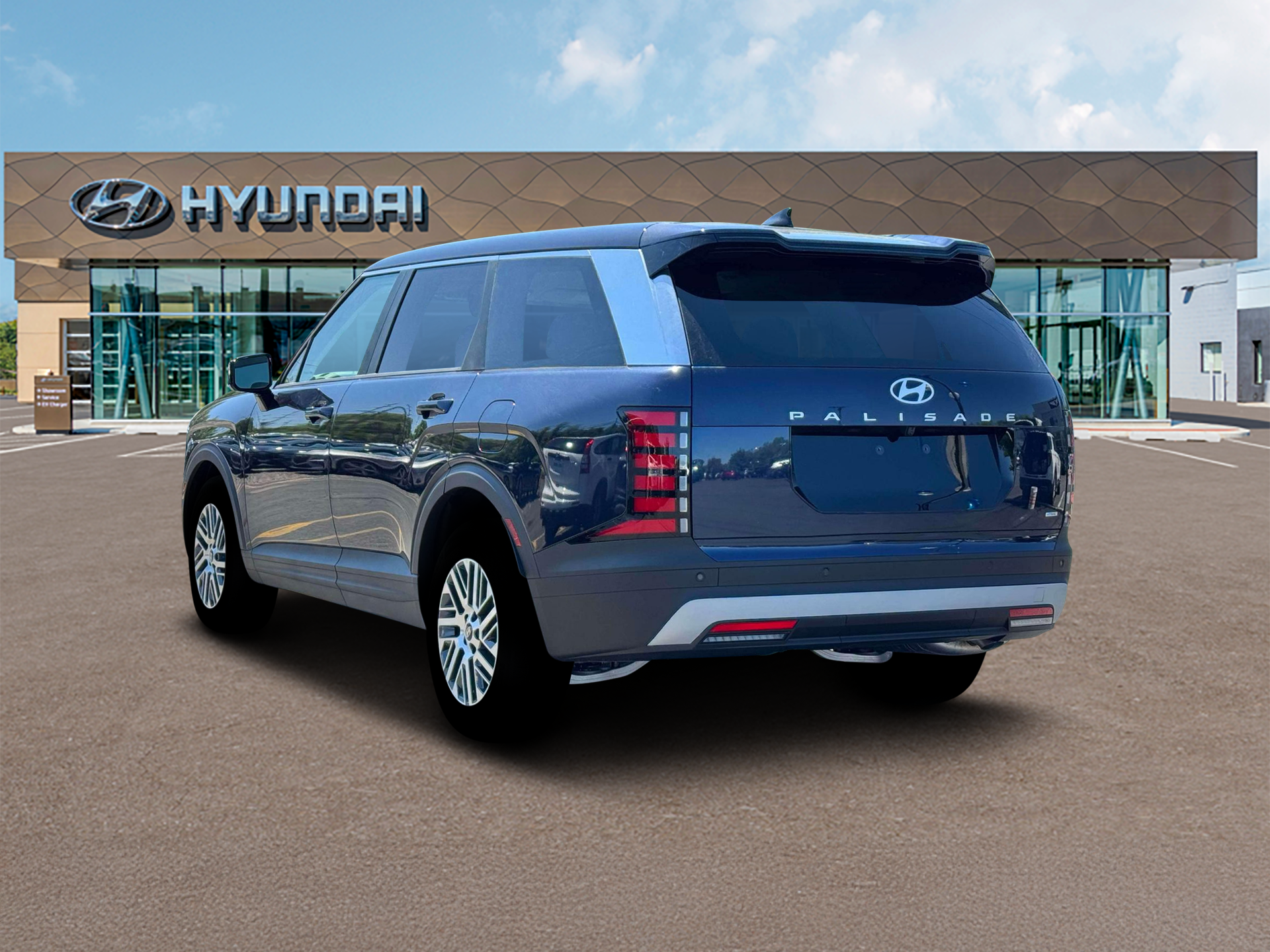 New 2026 Blue Hyundai SE AWD image 5