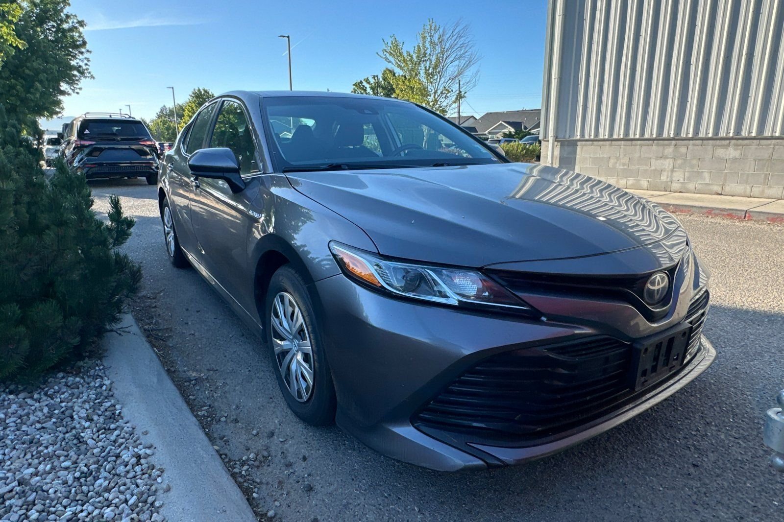 Used 2020 Gray Toyota LE image 2