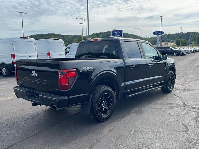 Used 2024 Agate Black Metallic Ford STX image 36