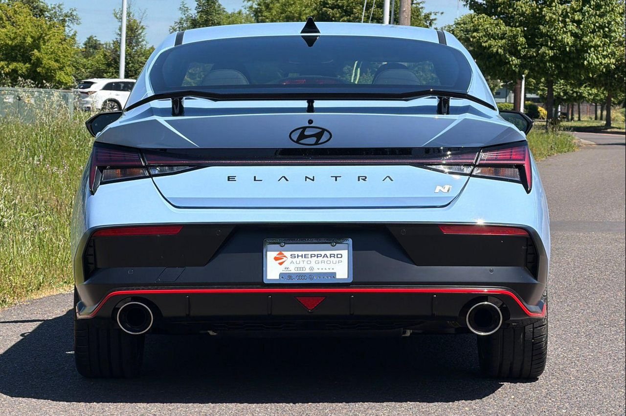 New 2026 Blue Hyundai Sedan image 4