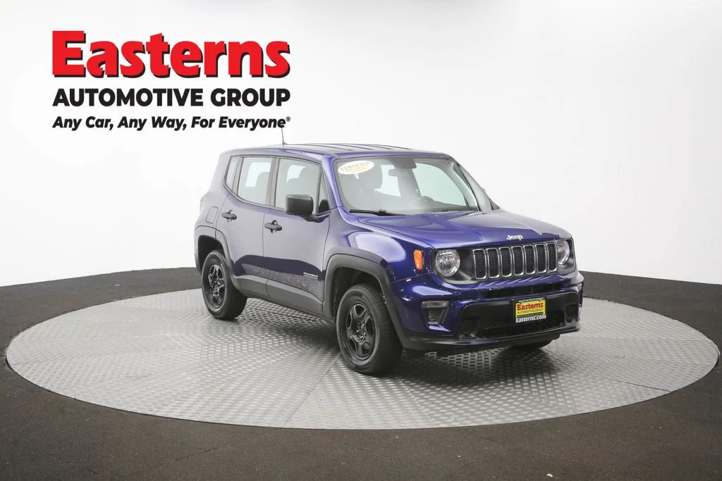 Used 2020 Blue Jeep Sport image 48