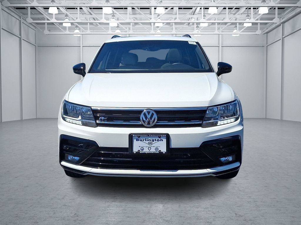 Certified Used 2021 White Volkswagen 2.0T SE R-Line Black image 3