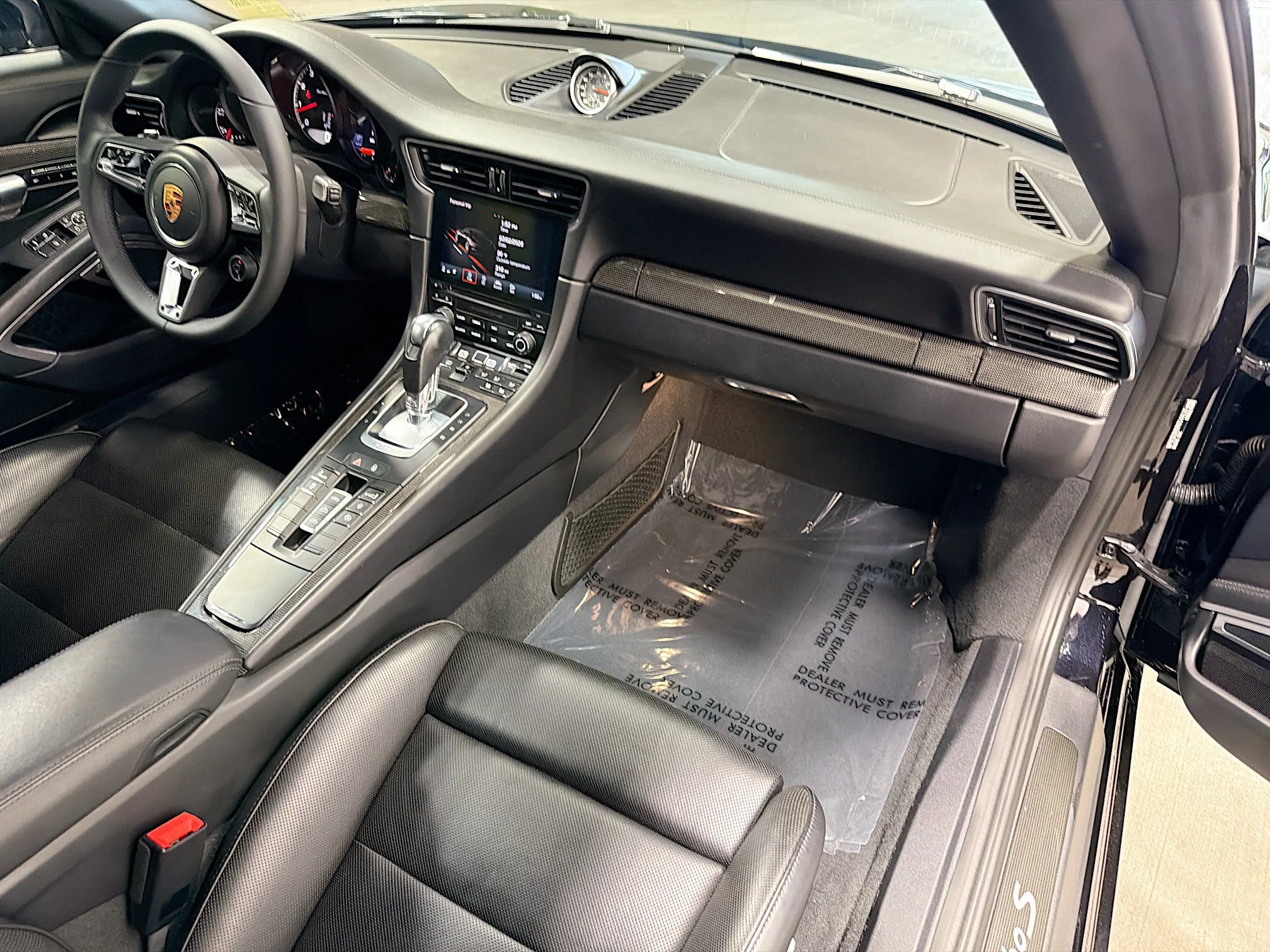 Certified Used 2019 Jet Black Metallic Porsche Turbo S image 14