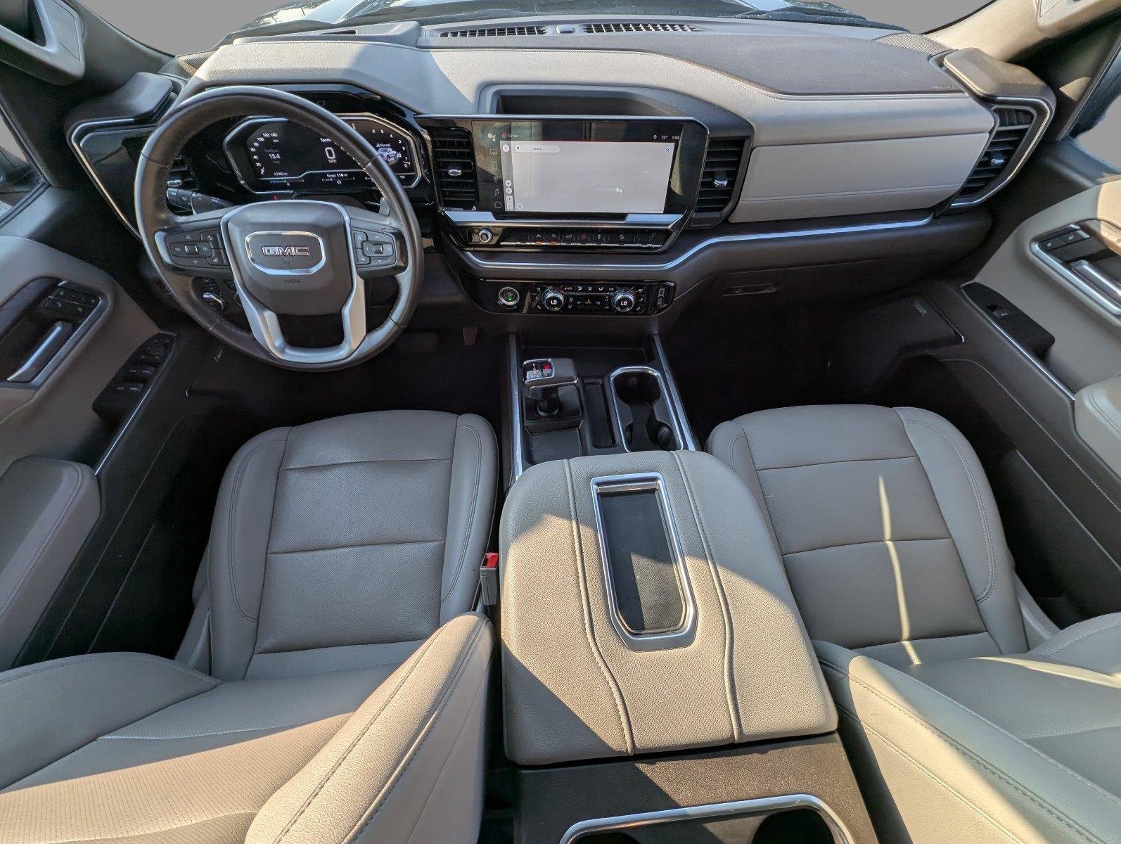 Used 2022 PACIFIC BLUE METALLIC GMC SLT image 32