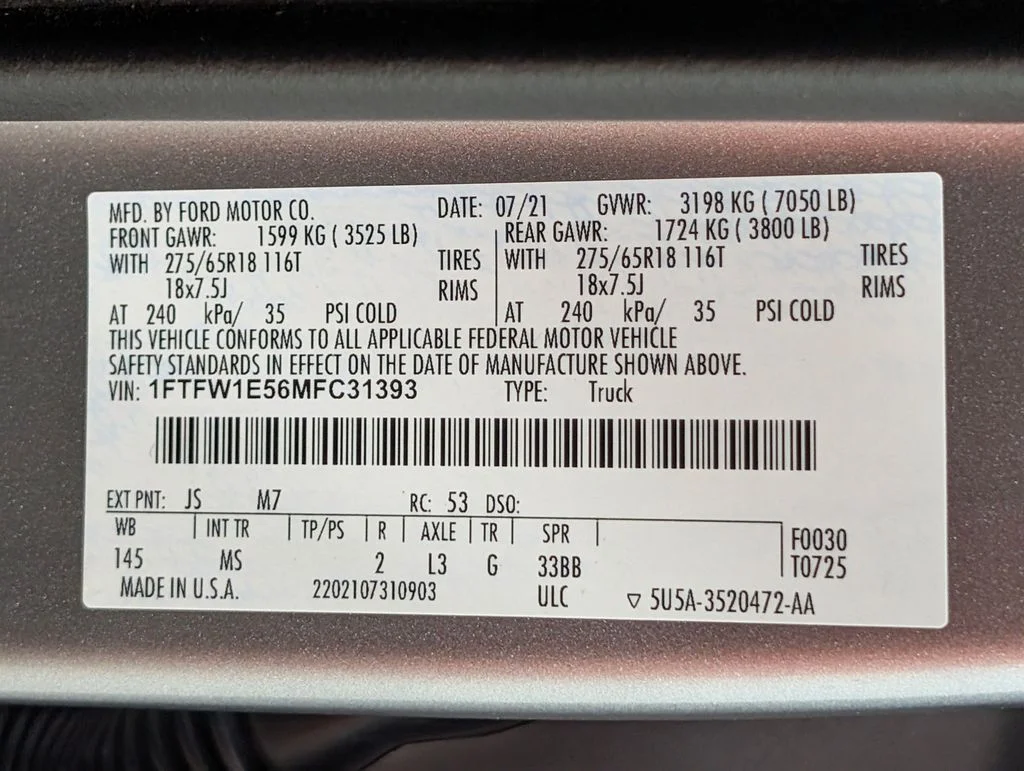 Certified Used 2021 Iconic Silver Metallic Ford XLT image 30