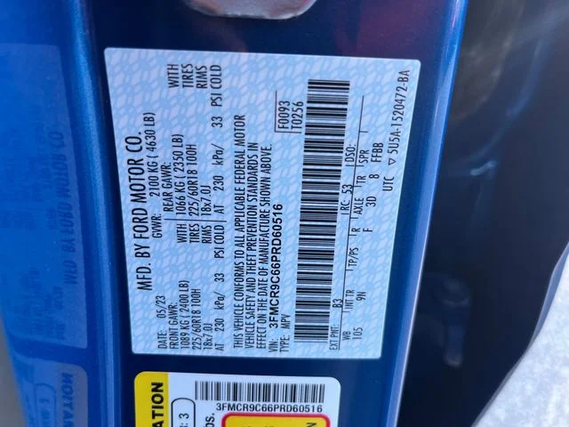 Used 2023 Blue Ford Outer Banks image 13