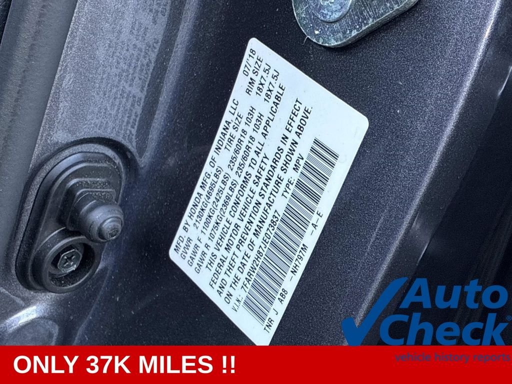 Used 2018 Black Honda EX-L image 23