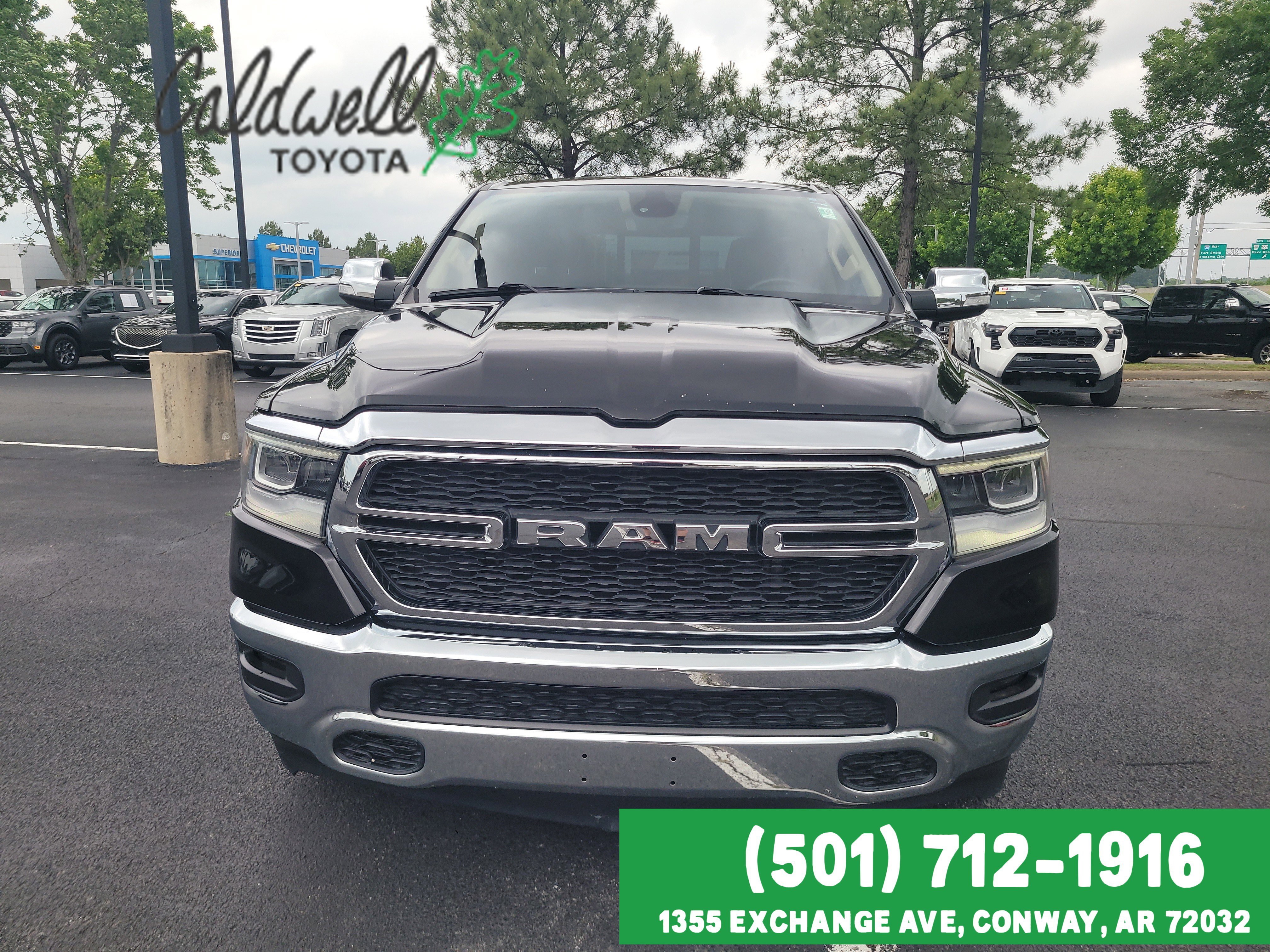 Used 2020 RAM Ram 1500 Pickup Laramie with VIN 1C6SRFDT3LN281392 for sale in Little Rock
