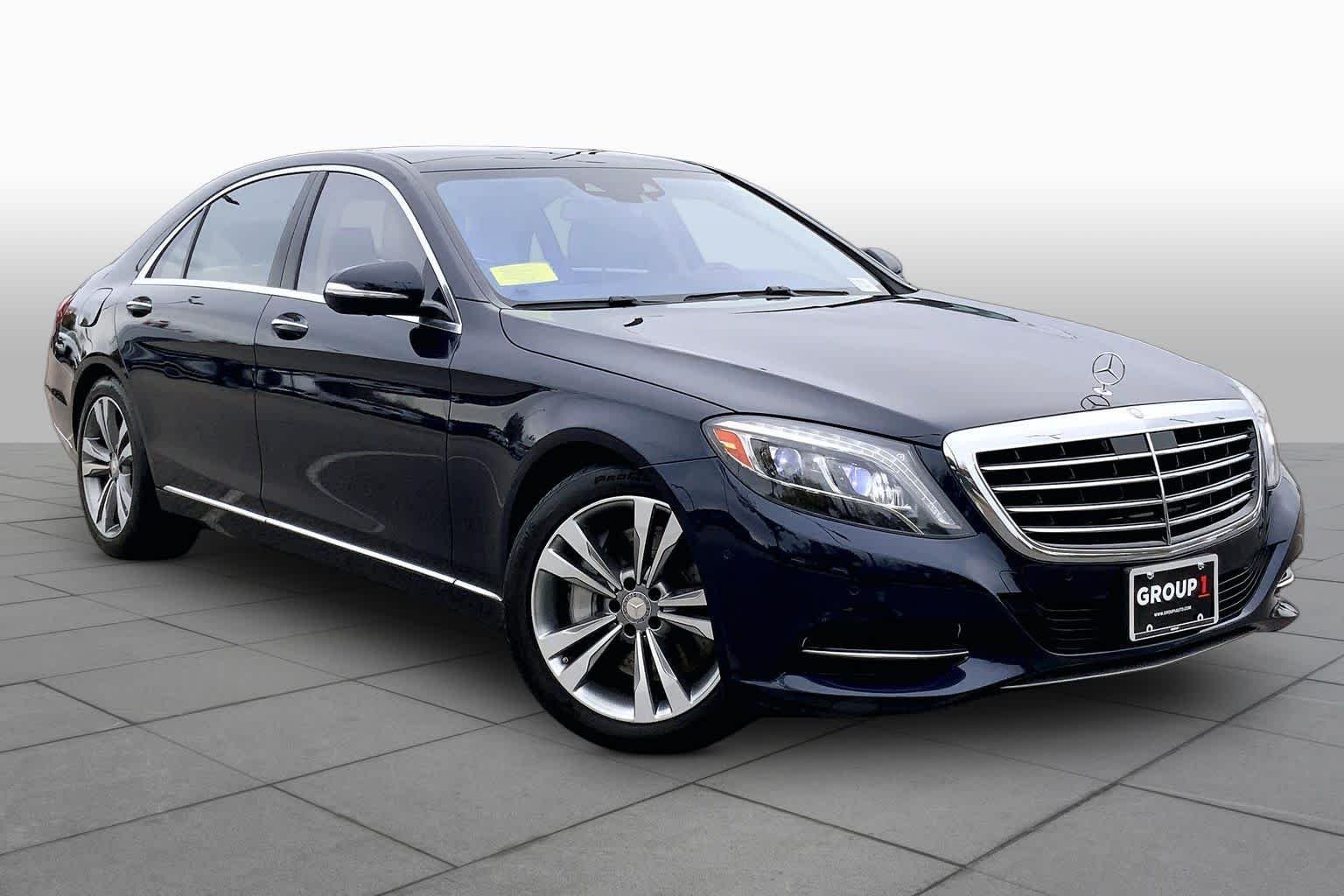 Used 2015 Lunar Blue Metallic Mercedes-Benz S 550 image 3