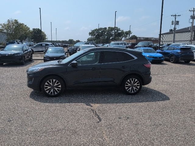 Used 2022 Blue Ford Titanium image 2