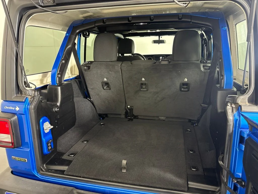 Used 2022 Blue Jeep Unlimited Willys image 19