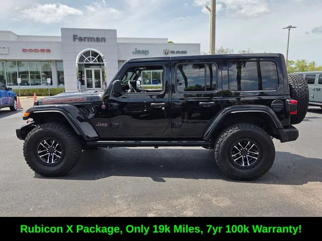 Certified Used 2025 Black Jeep Rubicon X image 4