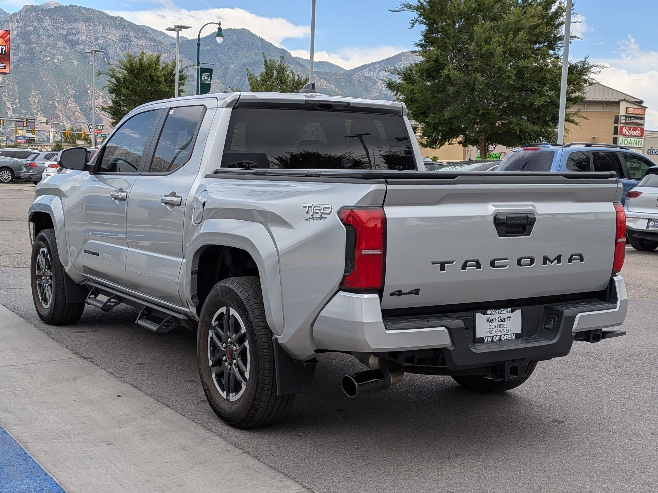 Used 2024 Celestial Silver Metallic Toyota TRD Sport image 5