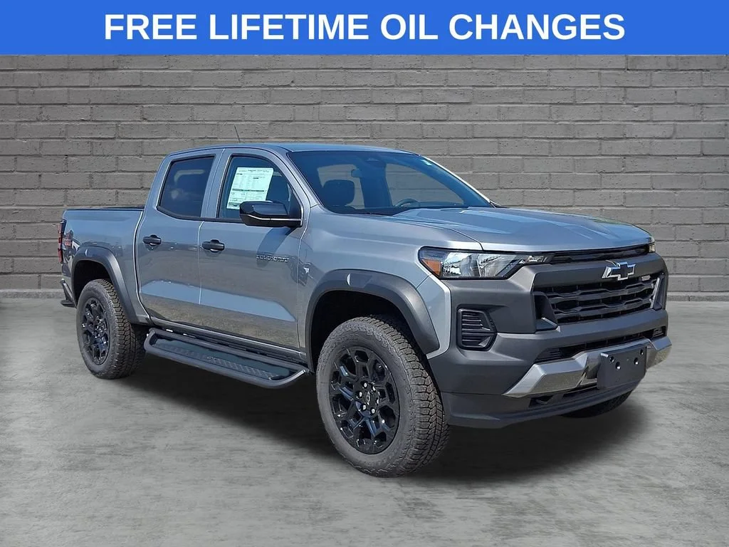 New 2026 Sterling Gray Metallic Chevrolet Trail Boss image 1