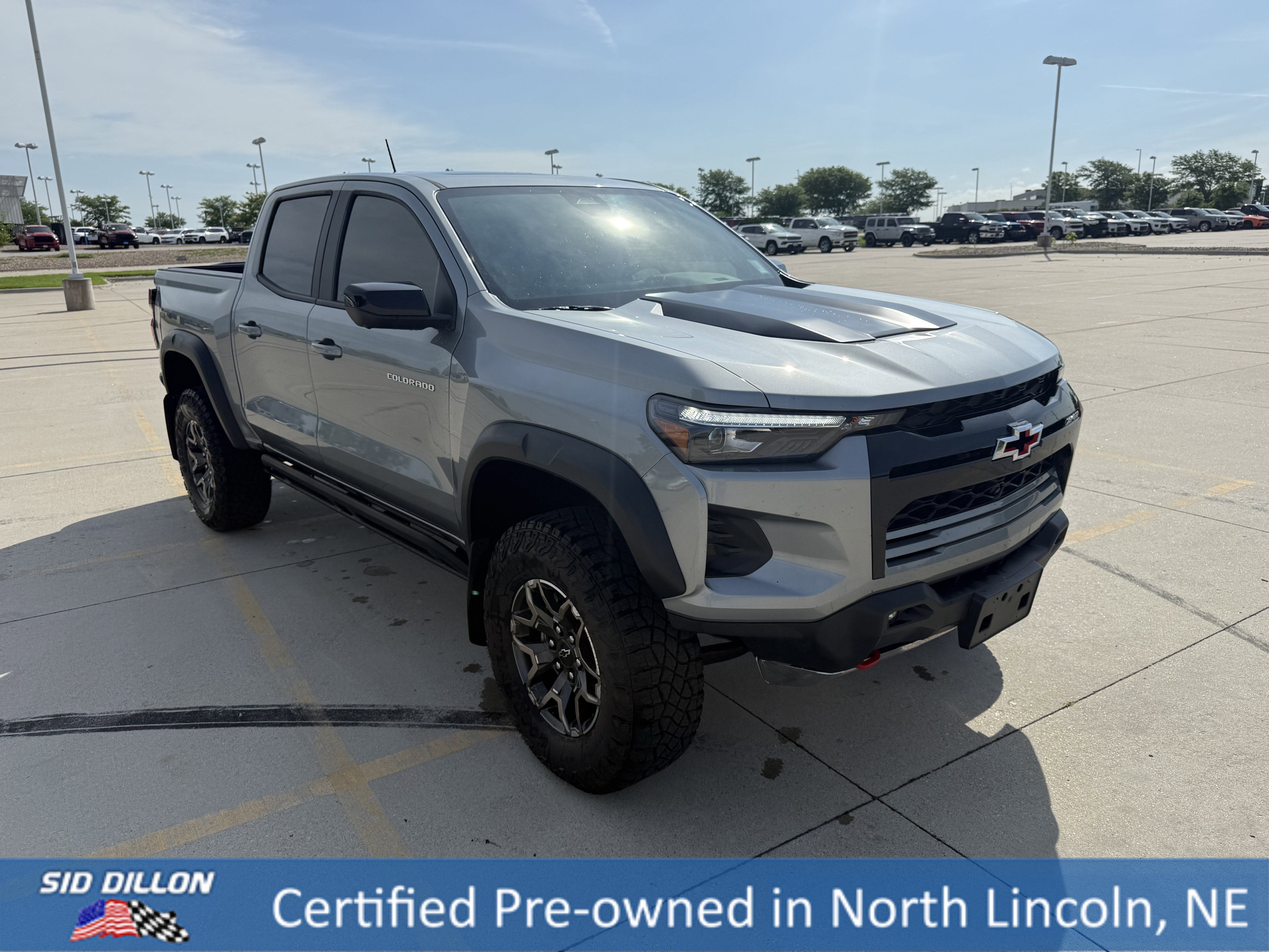 Used 2024 Sterling Gray Metallic Chevrolet 4WD ZR2 image 6