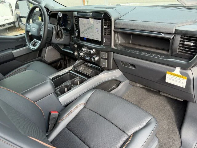 New 2026 Star White Metallic Tri-Coat Ford Lariat image 11
