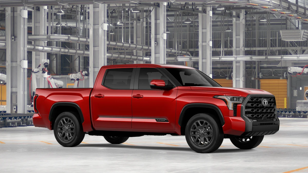 New 2026 Supersonic Red Toyota Platinum image 14