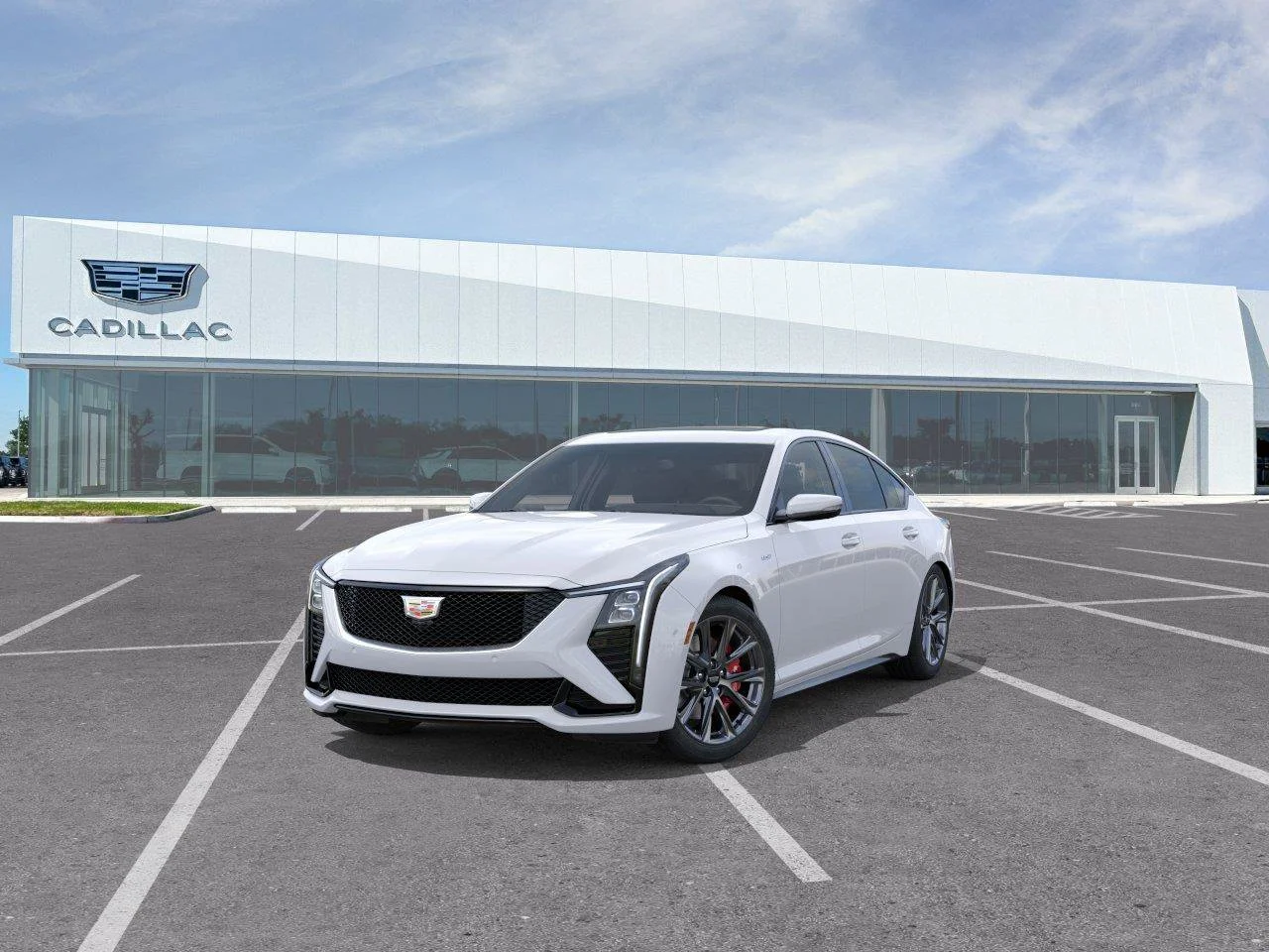 New 2026 Summit White Cadillac V-Series image 8