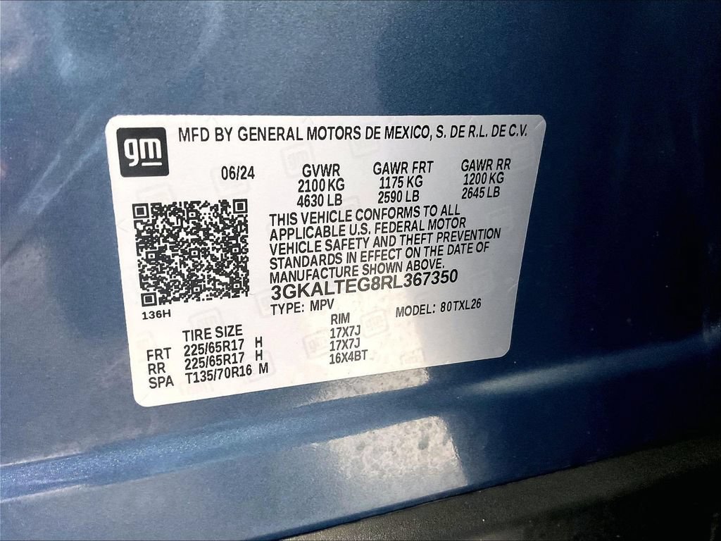 Used 2024 Downpour Metallic GMC SLE image 36