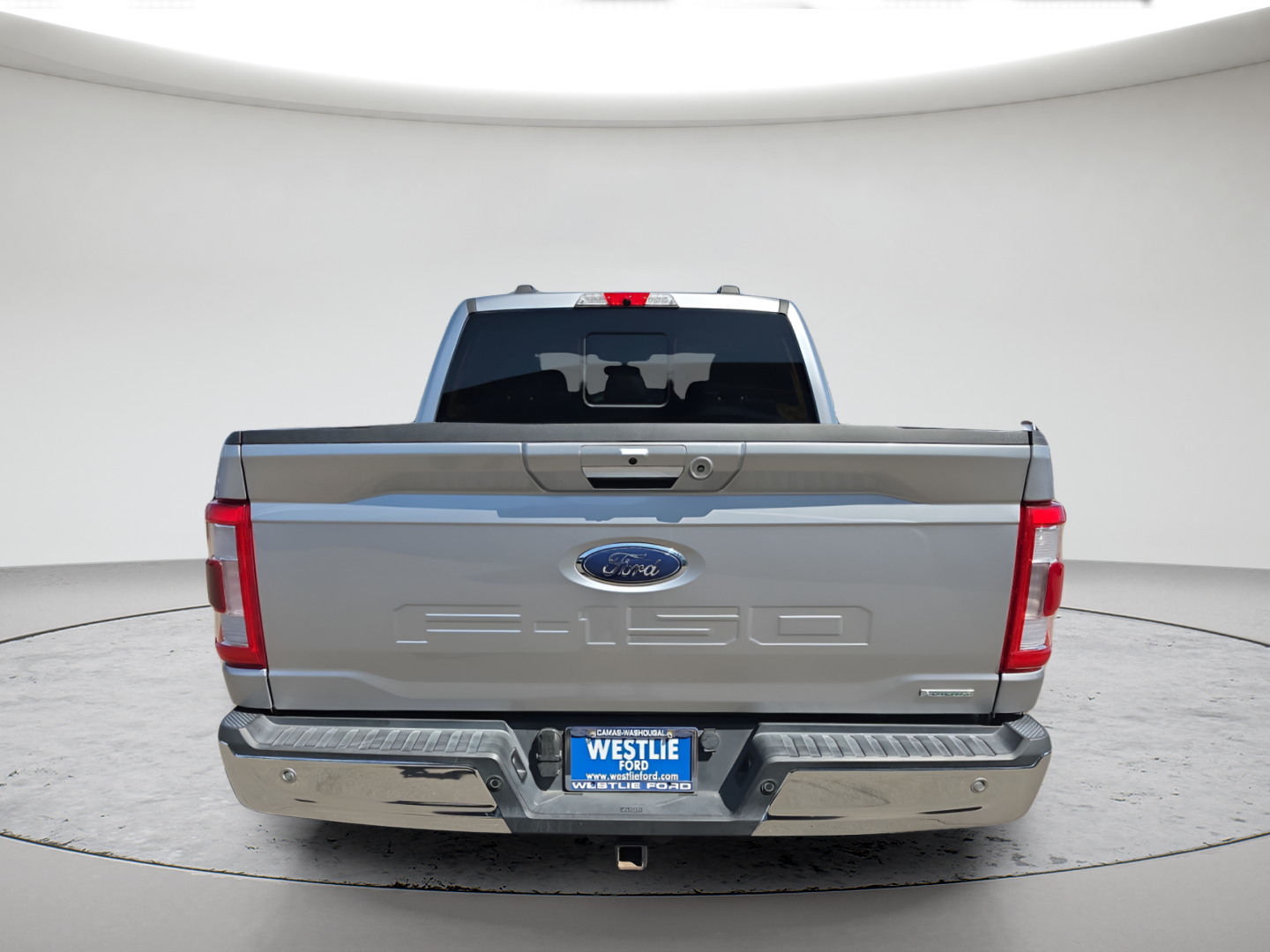 Used 2022 Iconic Silver Metallic Ford Lariat image 4