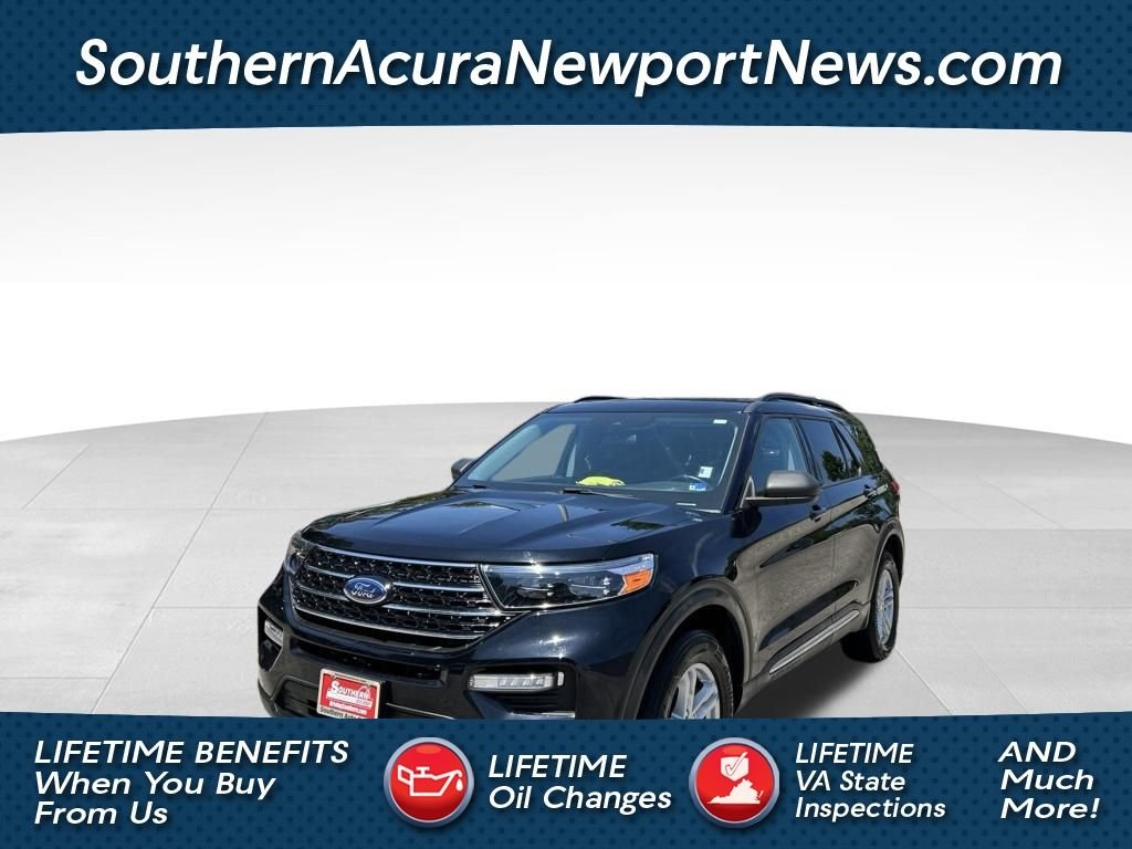 Used 2020 Black Ford XLT image 1