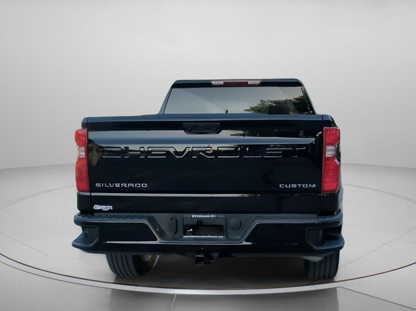 Used 2024 Black Chevrolet Custom Crew Cab Pickup image 24