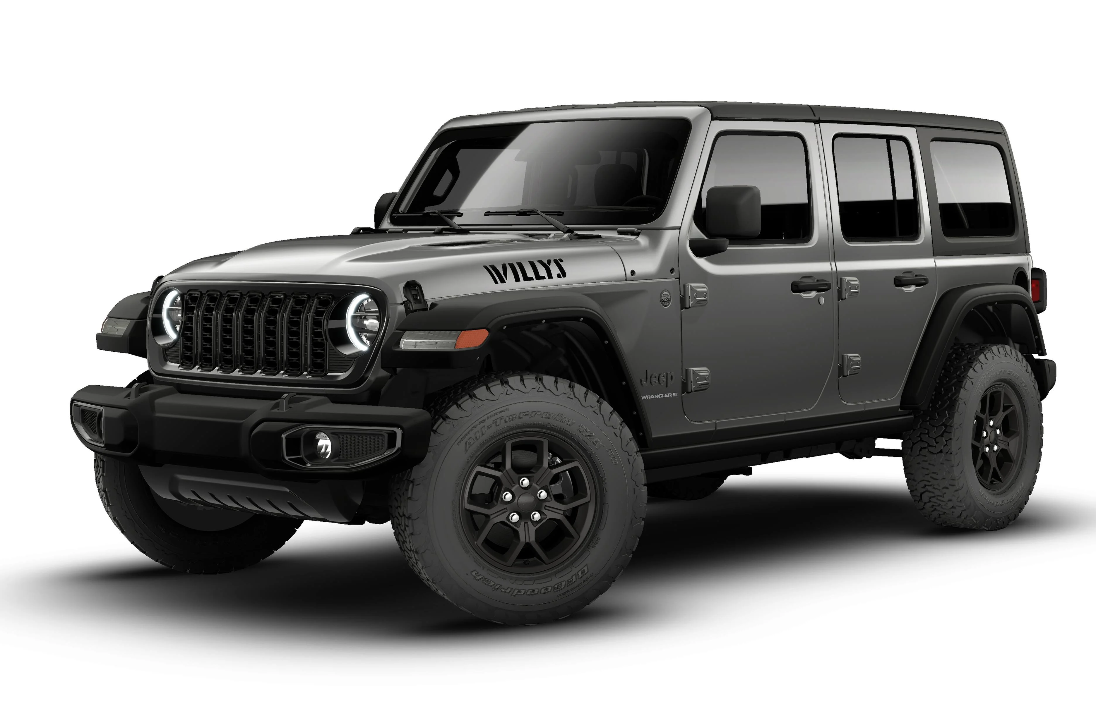 New 2026 Granite Crystal Metallic Clear-Coat Exterior Paint Jeep Willys image 13