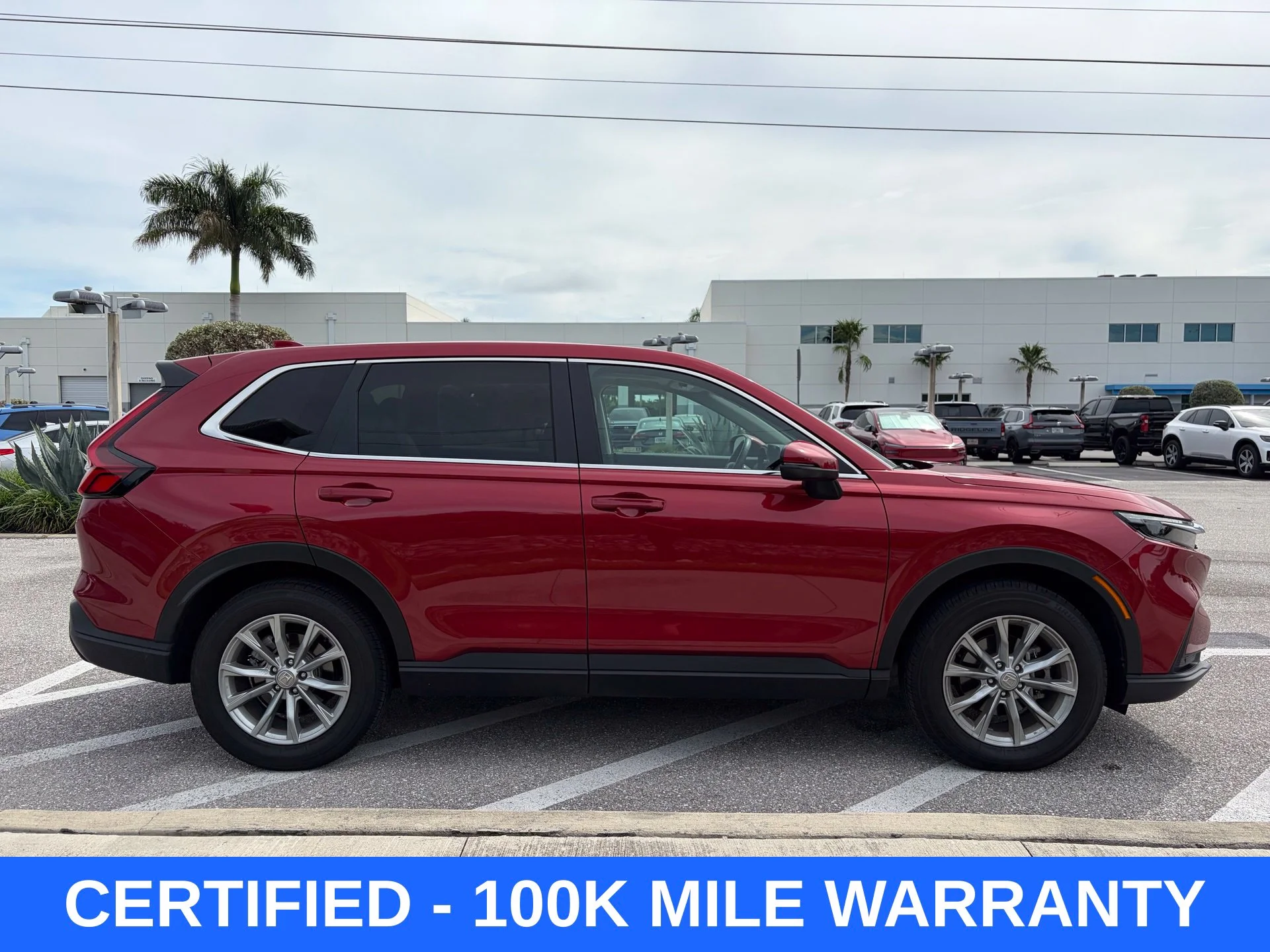 Certified Used 2024 Radiant Red Metallic Honda EX-L image 5
