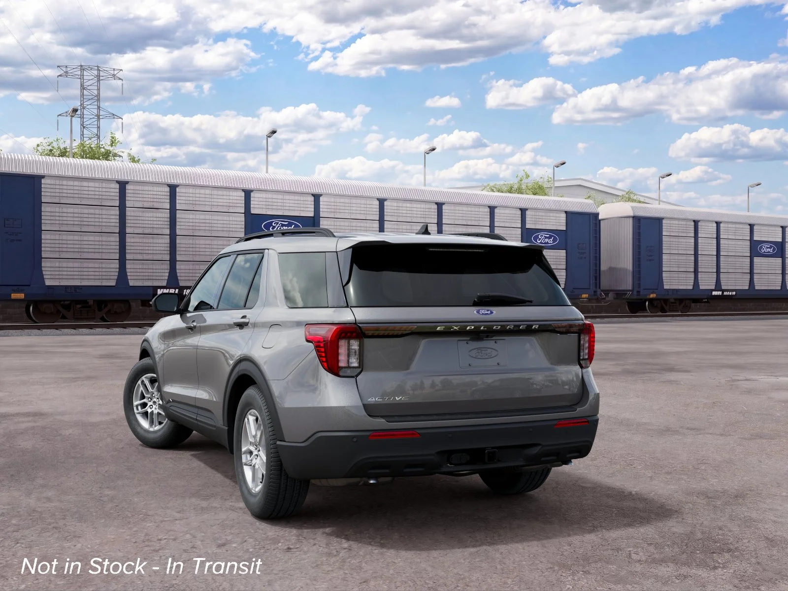 New 2027 Carbonized Gray Metallic Ford Active image 8