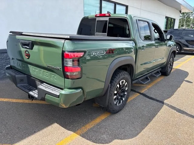 Used 2022 Tactical Green Metallic Nissan PRO-4X image 5