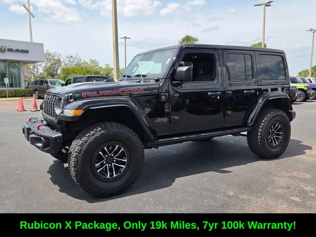 Certified Used 2025 Black Jeep Rubicon X image 3