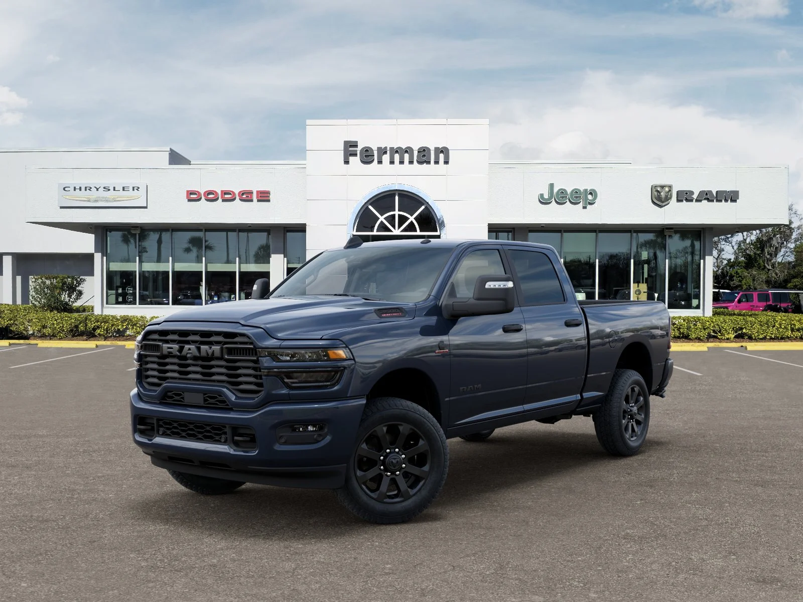 New 2026 Forged Blue Metallic Exterior Paint RAM Big Horn image 32