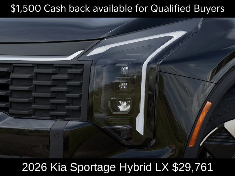 New 2026 Fusion Black Kia LX image 10