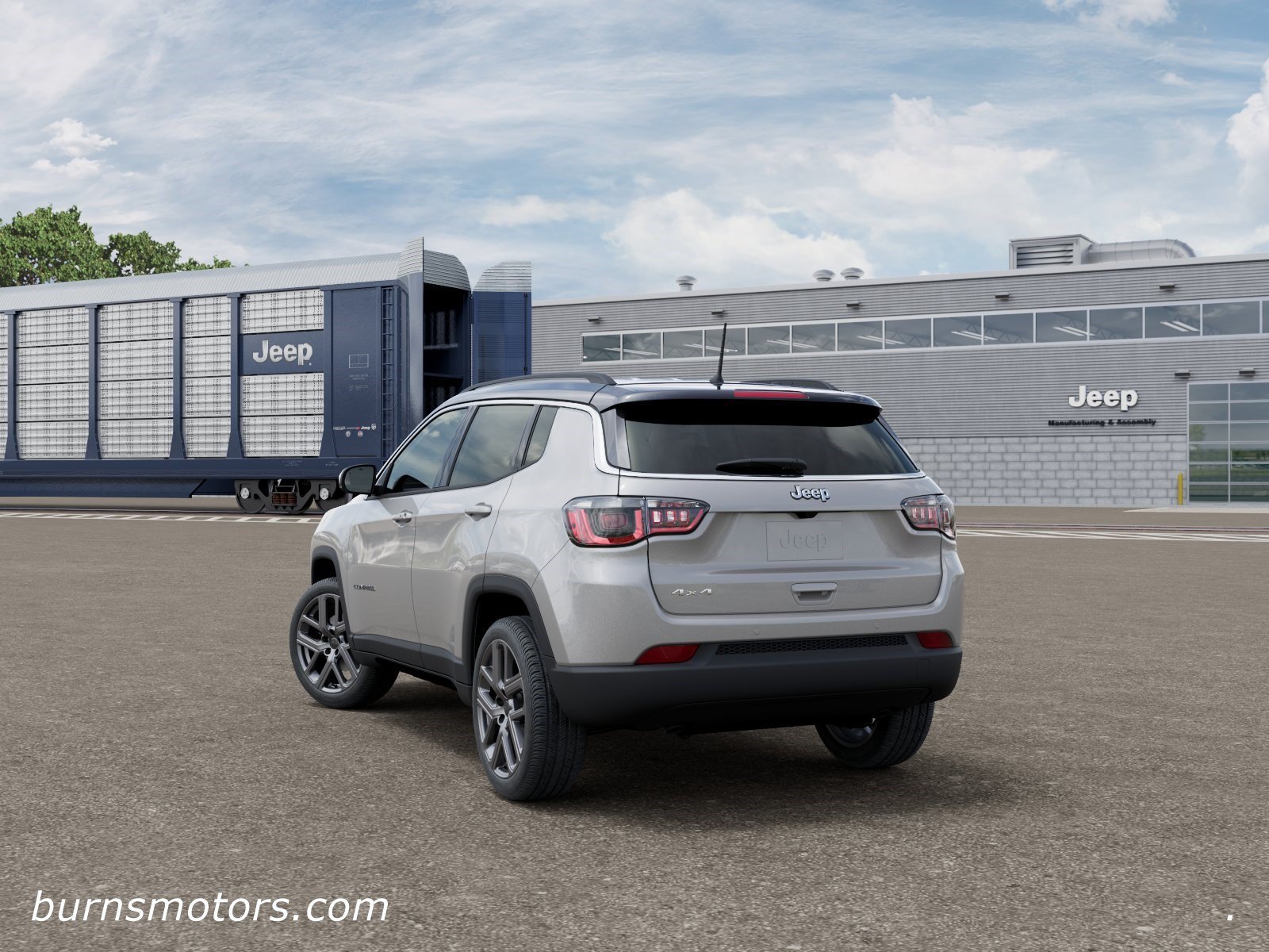 New 2026 Silver Zynith Metallic Clear-Coat Exterior Paint Jeep Limited Altitude image 3