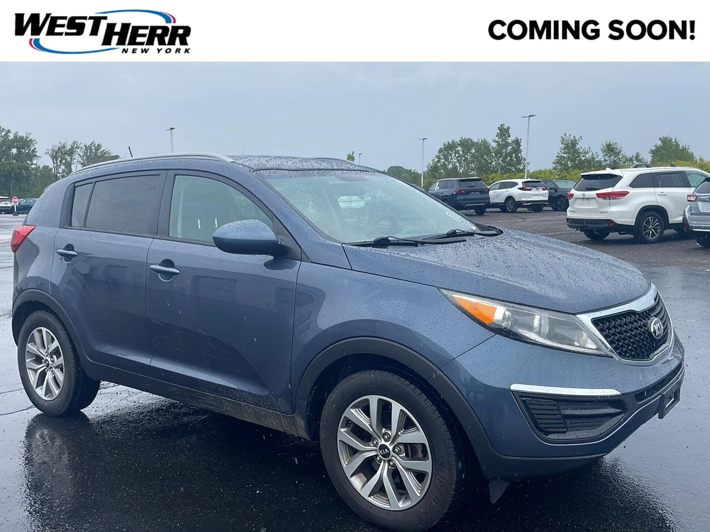Used 2016 Twilight Blue Kia LX image 1