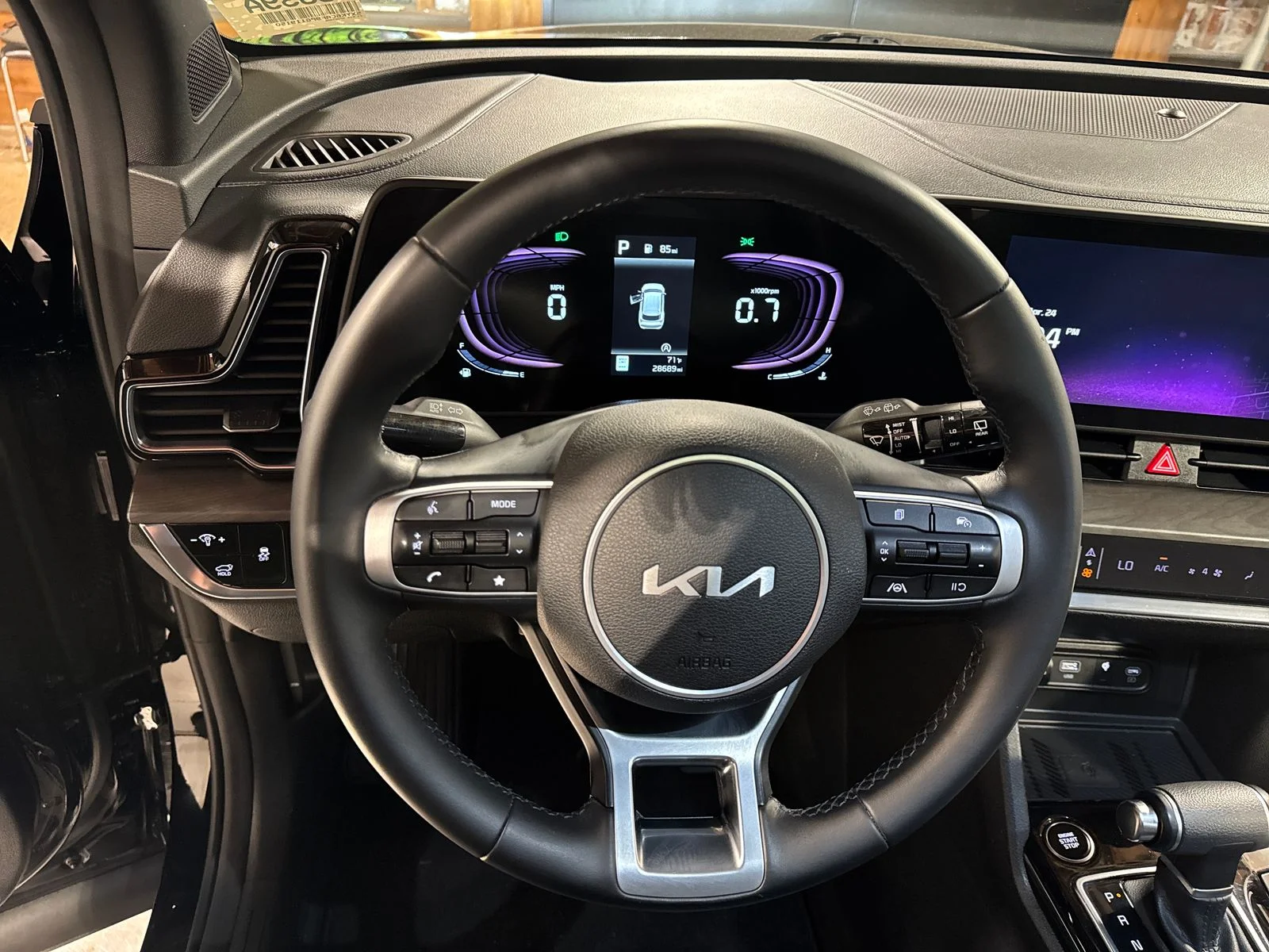 Used 2023 Ebony Black Kia X-Line image 19