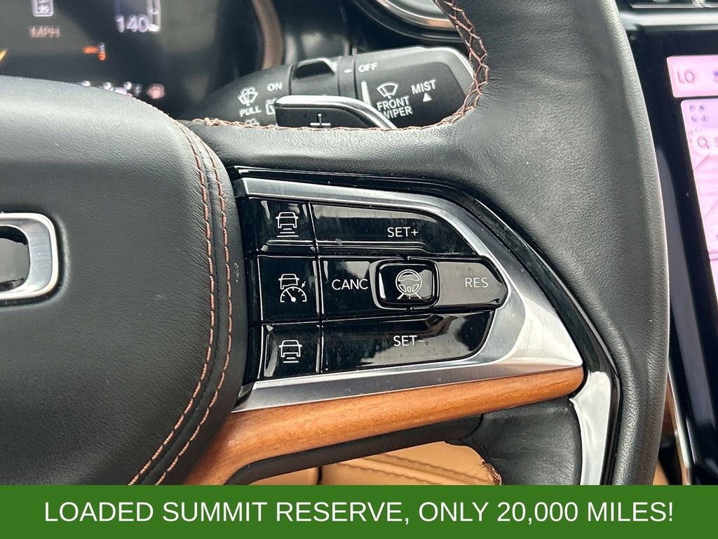 Used 2025 White Jeep Summit Reserve image 26