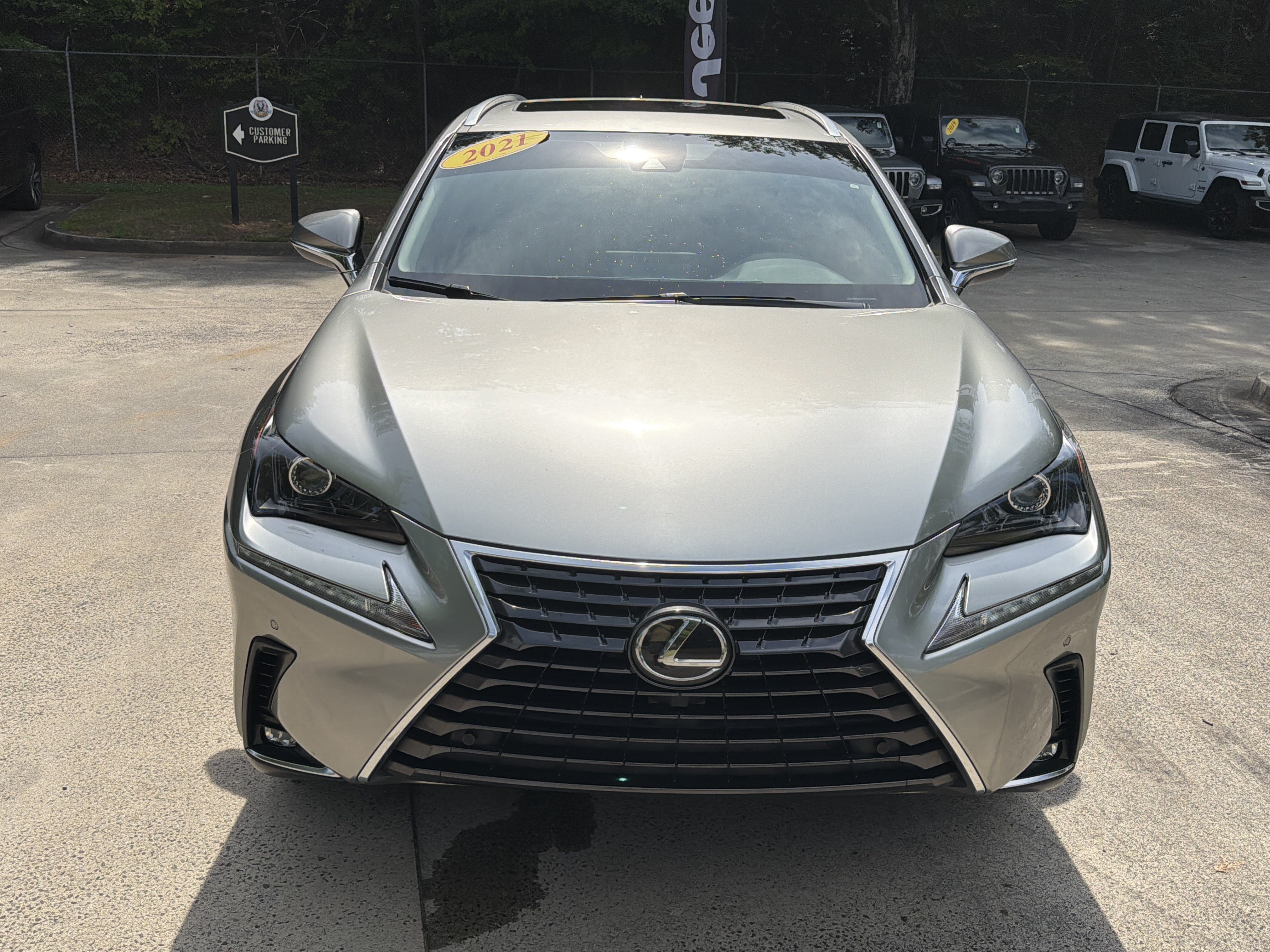 Used 2021 Silver Lexus NX 300 image 2