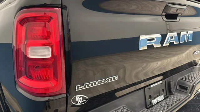Used 2025 Diamond Black Ram Laramie image 40