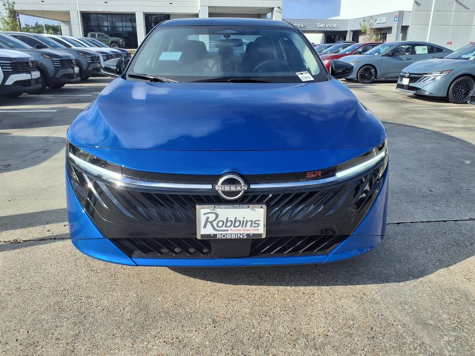 2026 Nissan Sentra SR Blue at Robbins Nissan