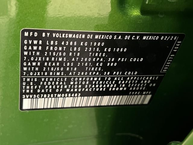 New 2026 Green Volkswagen 1.5T SE Black image 21
