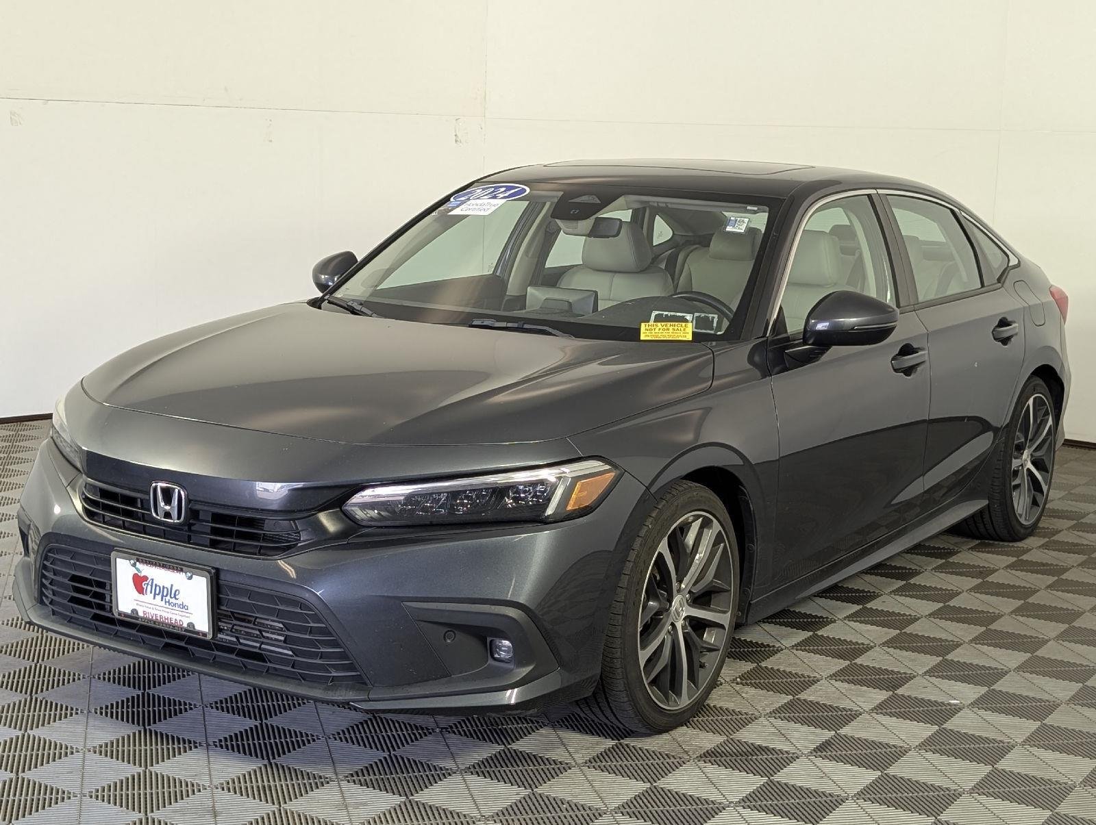Certified Used 2024 Meteorite Gray Metallic Honda 1.5T 4D TOURING image 3