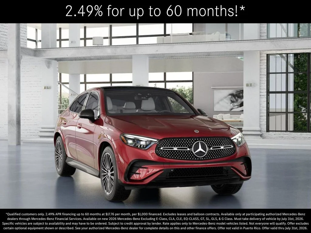 New 2026 MANUFAKTUR Patagonia Red Metallic Mercedes-Benz GLC 300 image 9