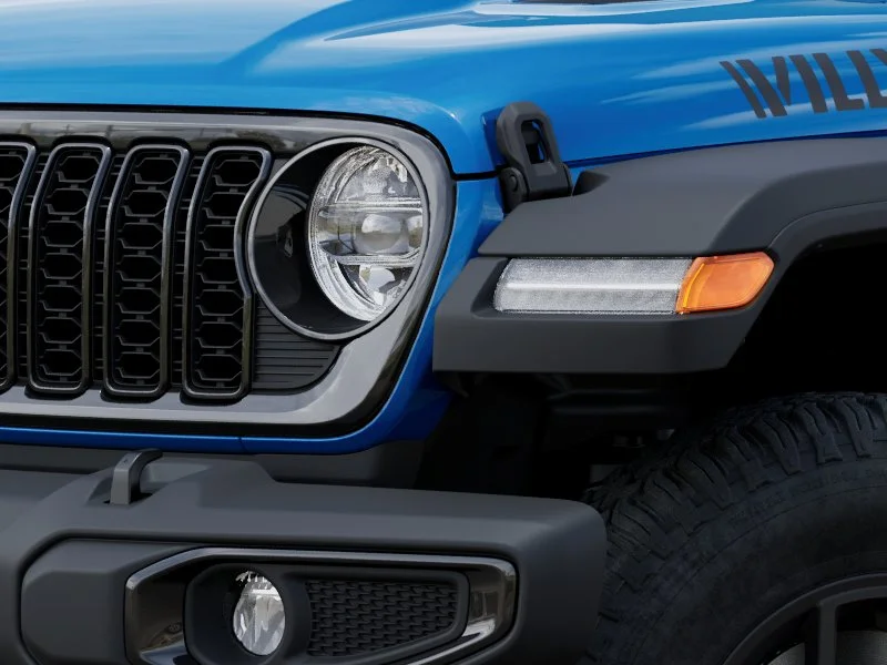 New 2027 Hydro Blue Pearlcoat Jeep Willys image 6