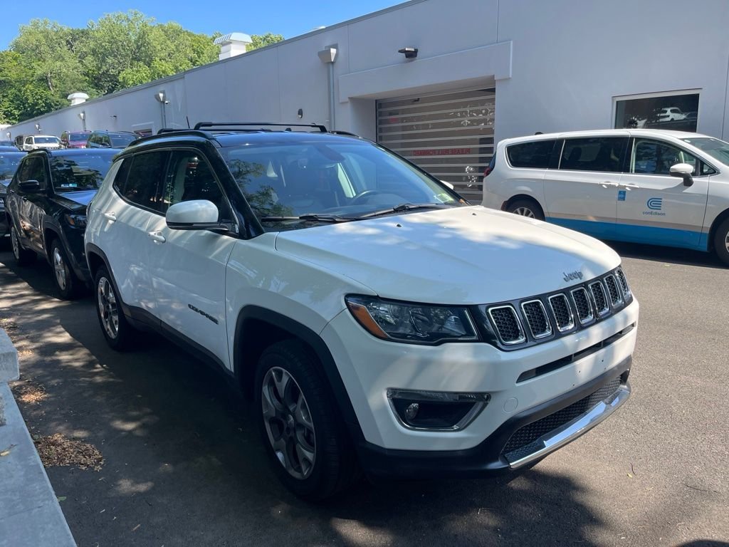 Used 2020 White Jeep Limited image 1