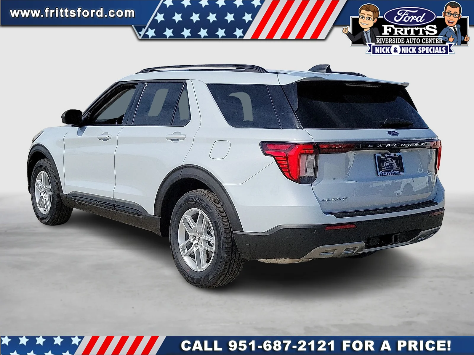 New 2026 Space White Metallic Ford Active image 2