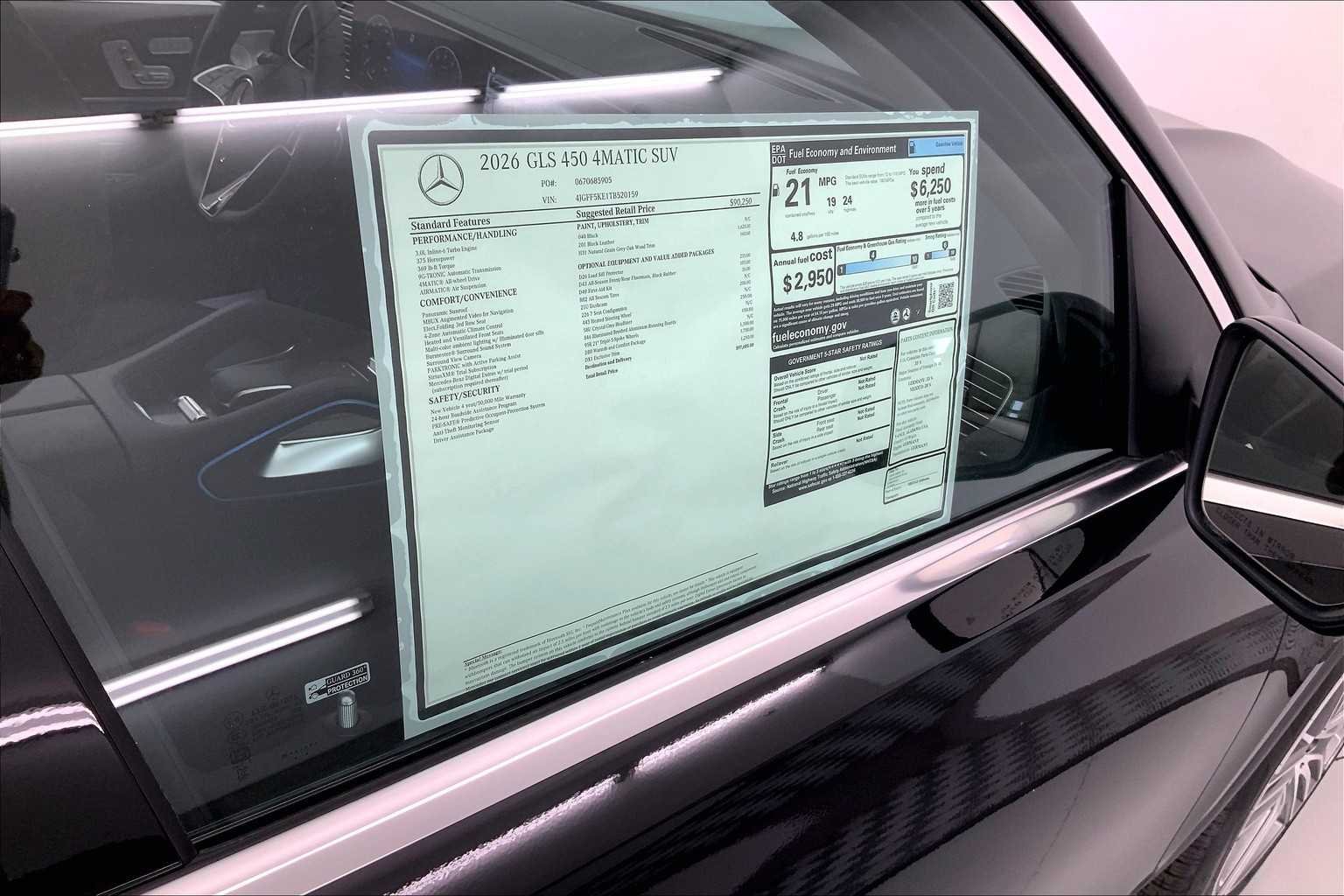 New 2026 Black Mercedes-Benz GLS 450 image 26