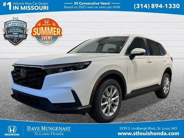 New 2026 Platinum White Pearl Honda EX image 1