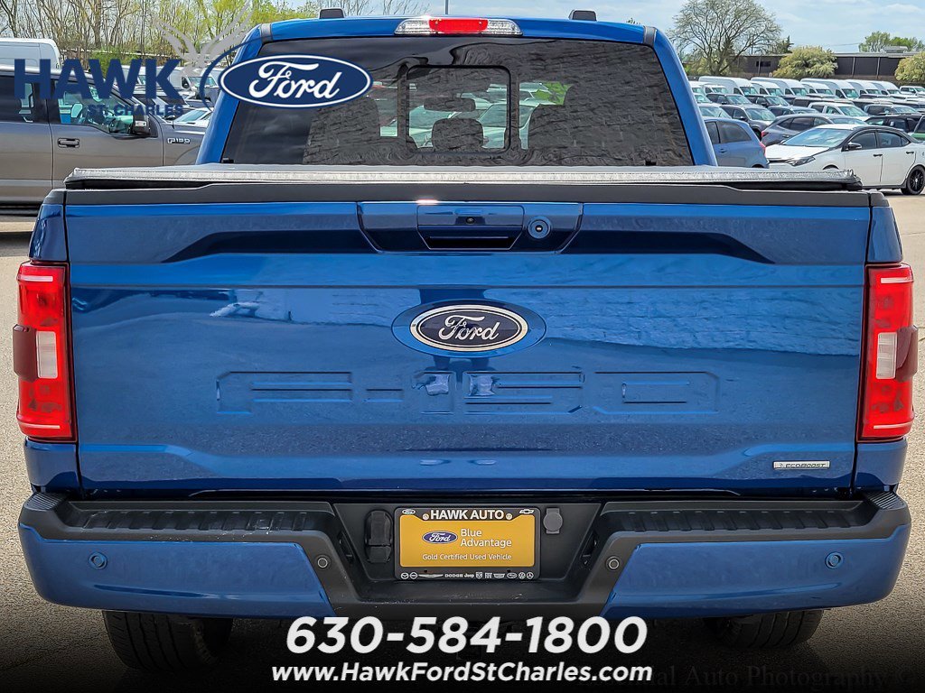 Certified Used 2023 Blue Metallic Ford XLT image 5